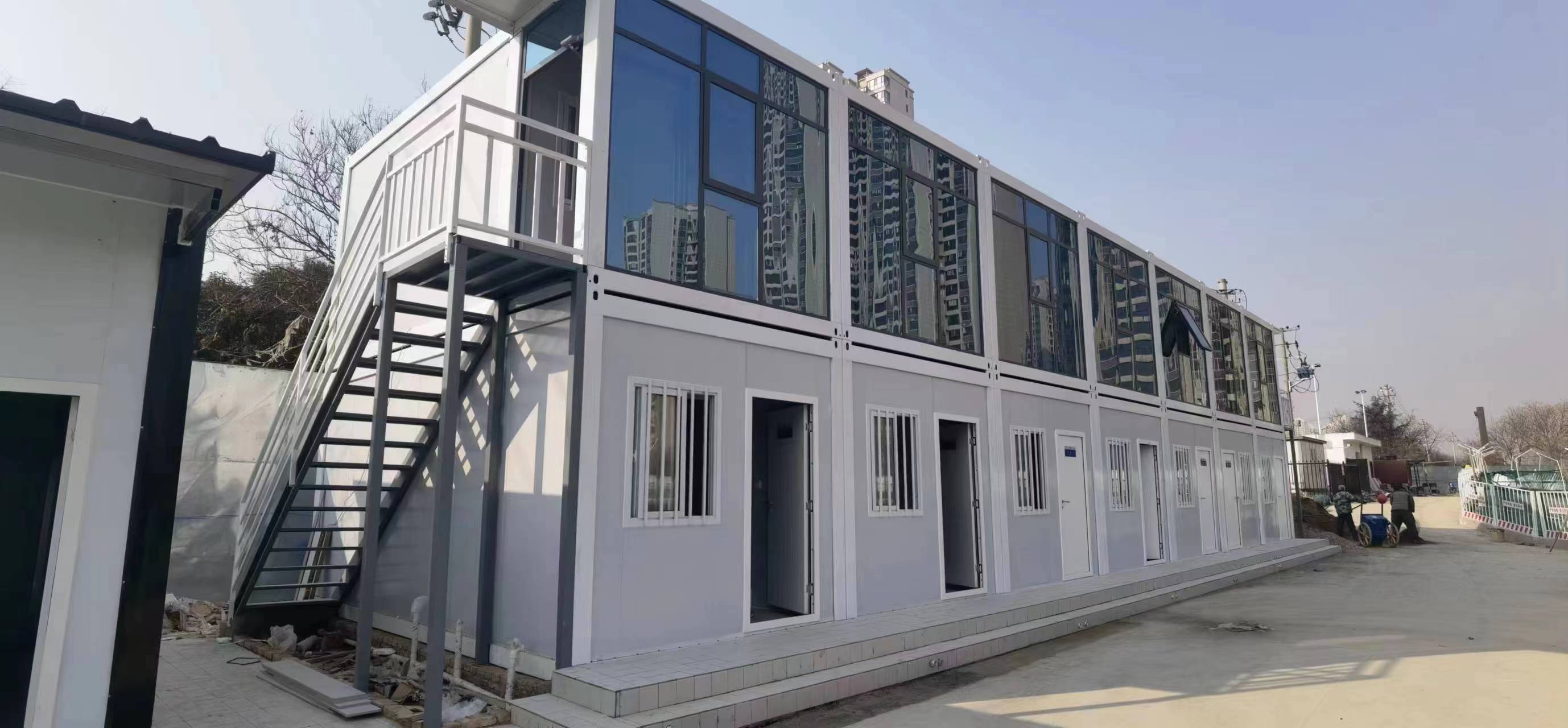洛阳市活动板房打包箱房 - 方案